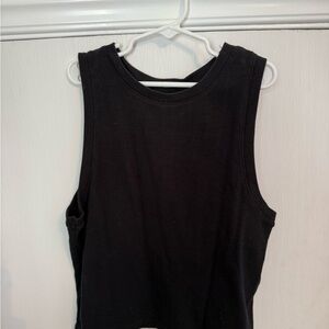 Hollister Black Cropped Tank Top